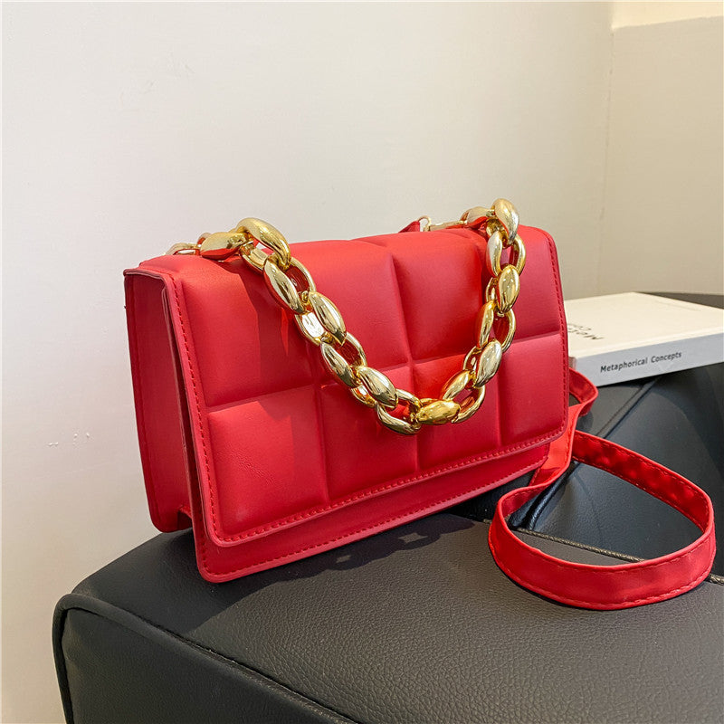 Ladies Bag Red Beautiful shoulder women bag