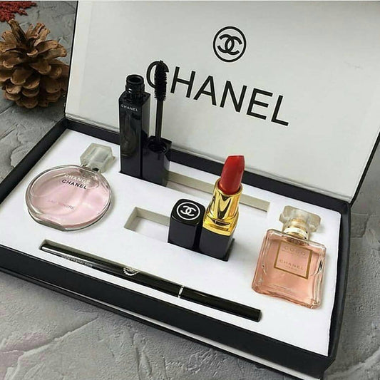 CHANEL Set 5 in 1 With Box Free Delivery